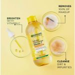 Garnier Micellar Vitamin C Makeup Remover Cleansing Water 100ml - Image 5